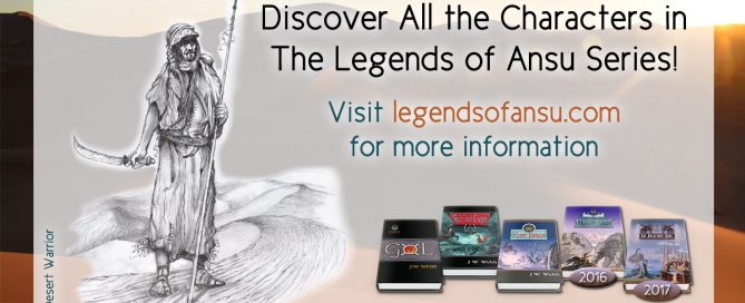 Discover all the characters in The Legends of Ansu Series