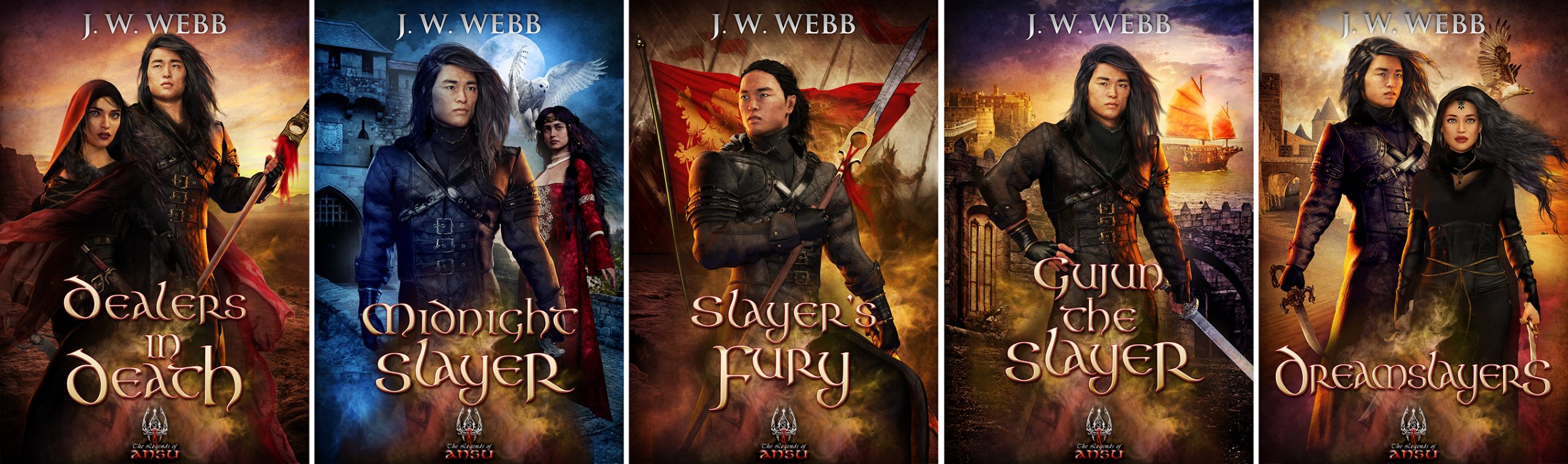 The Slayer Series by J. W. Webb