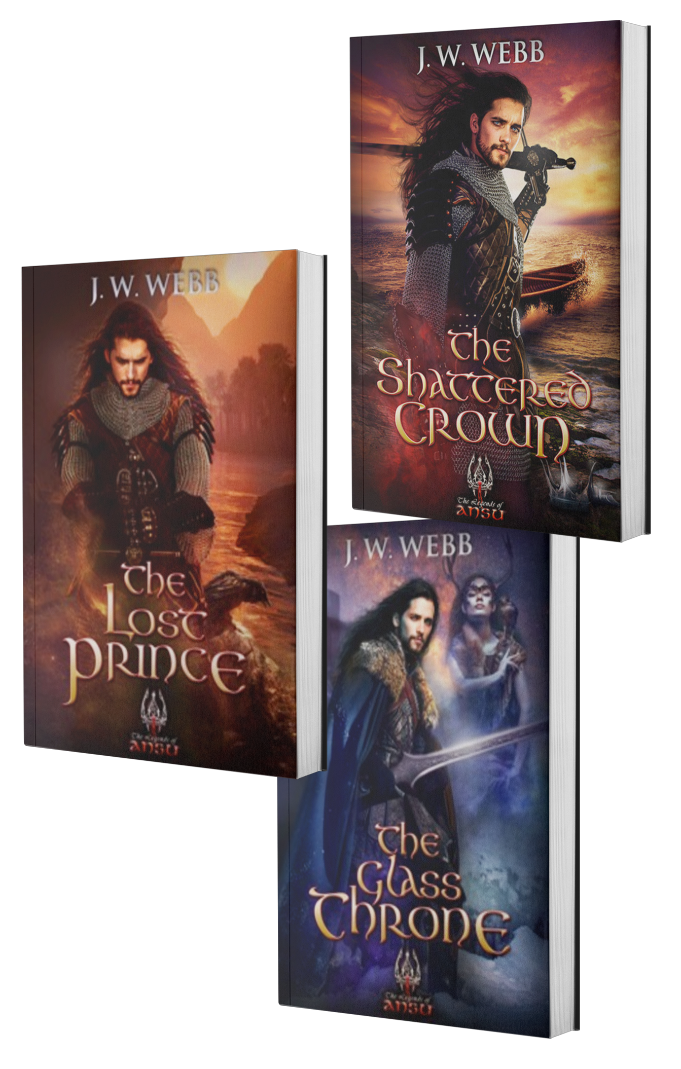 The Crystal Crown Trilogy by J.W. Webb